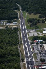 Looking north over US 41 from south of Middle School road to north of the north end of the project (6-18-2025 photo)