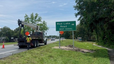 SR 39 (Alexander Street) New Traffic Signal at Mud Lake Road (May 2024)