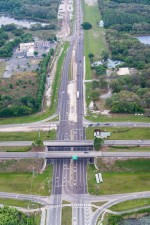 Looking east over SR 52 from the Suncoast Parkway (4/6/2022 photo)