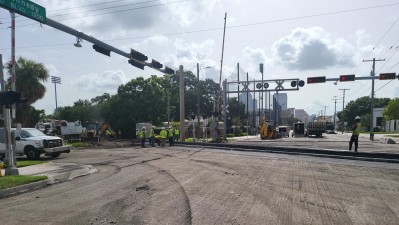 SR 60 (Kennedy Boulevard) Railroad Crossing Replacement at Willow Avenue July 2024