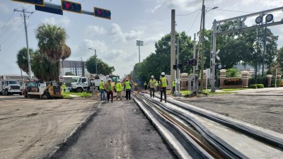 SR 60 (Kennedy Boulevard) Railroad Crossing Replacement at Willow Avenue July 2024