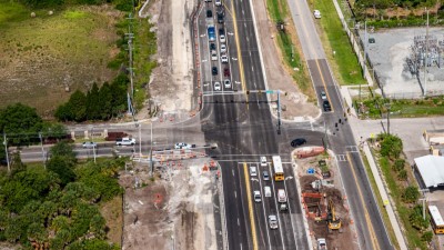 I-75 interchange improvements at Big Bend Road (June 2024)
