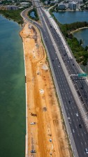 I-275 Causeway Seawall and Trail from Reo St to Howard Frankland Bridge (May 2024)
