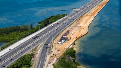 I-275 Causeway Seawall and Trail from Reo St to Howard Frankland Bridge (June 2024)